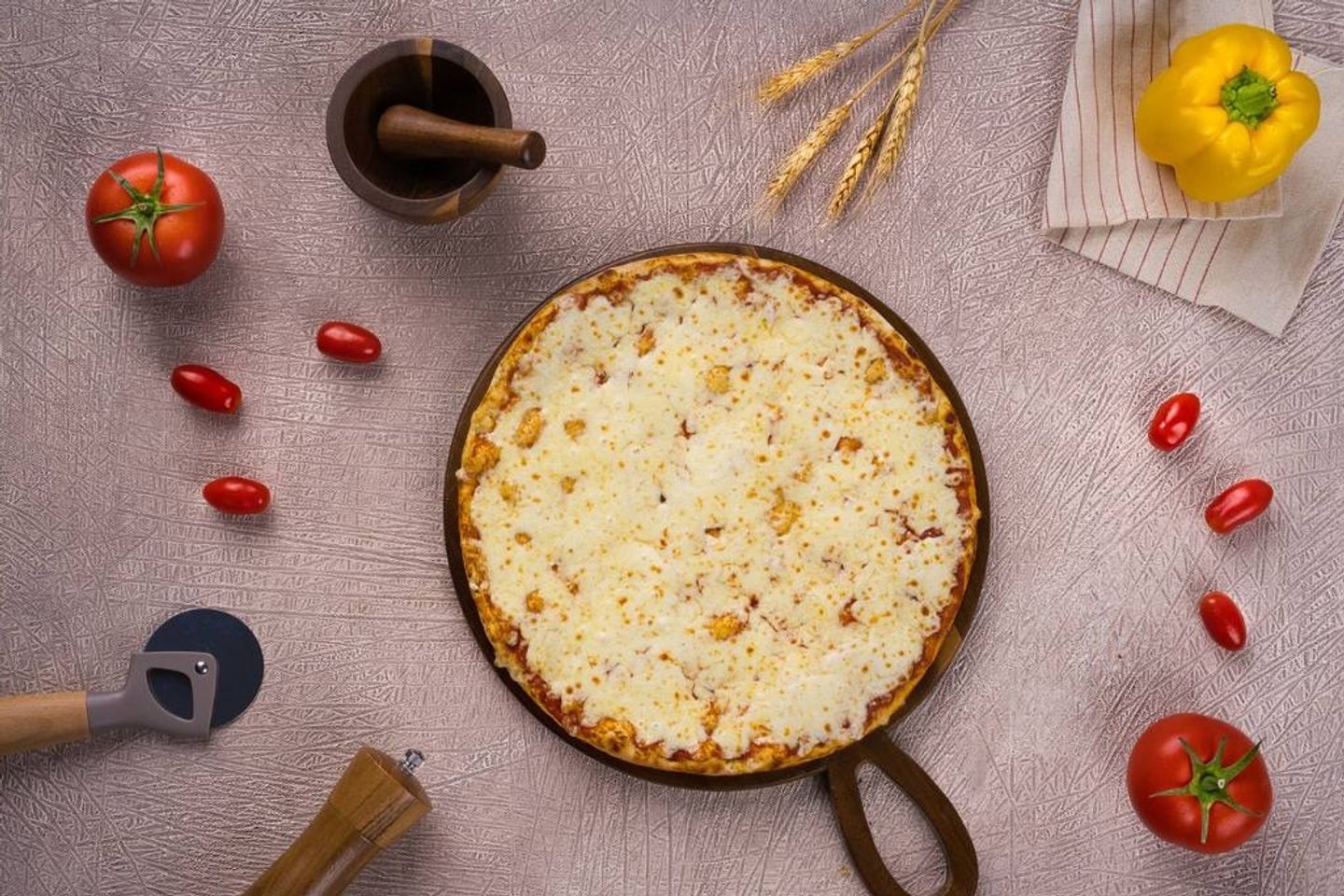 Margherita Pizza - White Dough