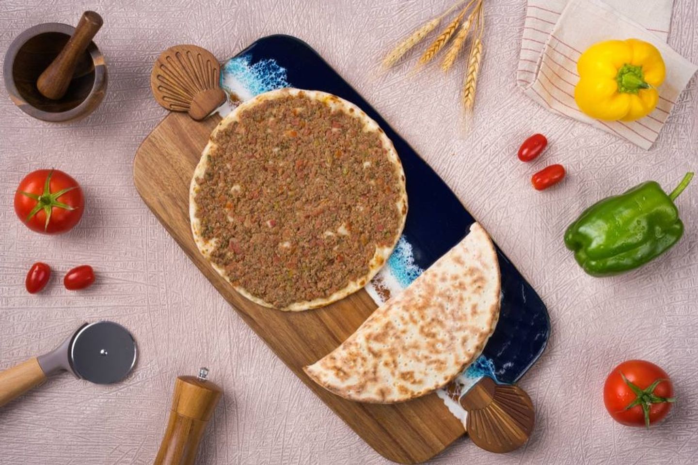 Lebanese Lahmah Bel Ajeen - White Dough