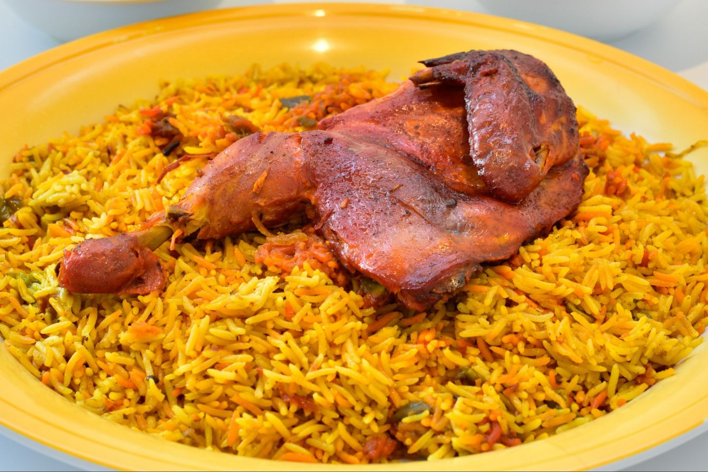 مندي دقوس - دجاج - نص دجاجة