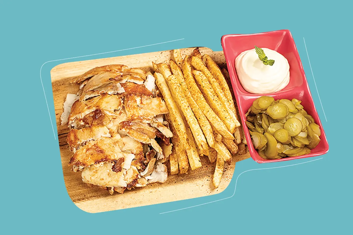 Sahan Shawarma Chicken - Small Dish