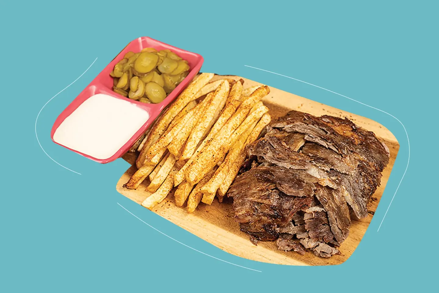 Sahan Shawarma Lahm - Small Dish