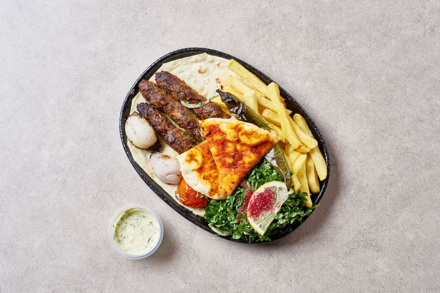 Grated Meat Kebab - For One Person