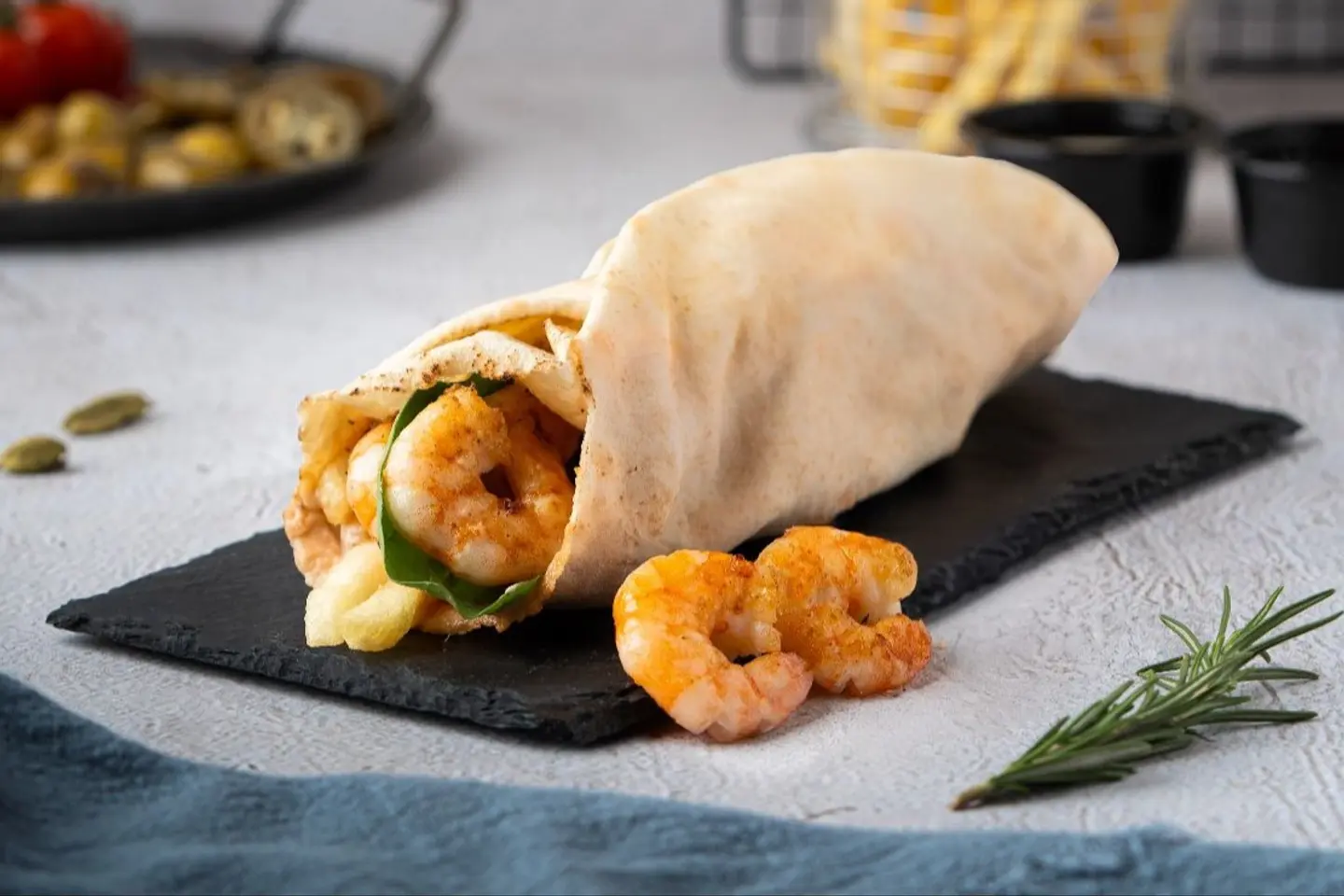 سندويتش جمبري مشوي - عادي