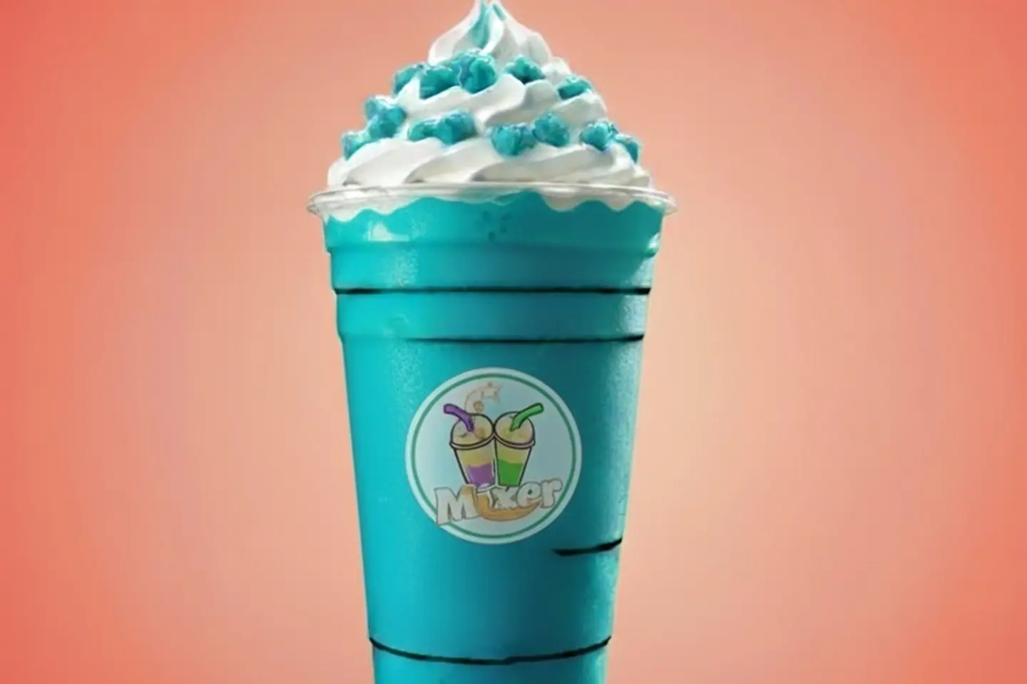 ميلك شيك توت ازرق - صغير