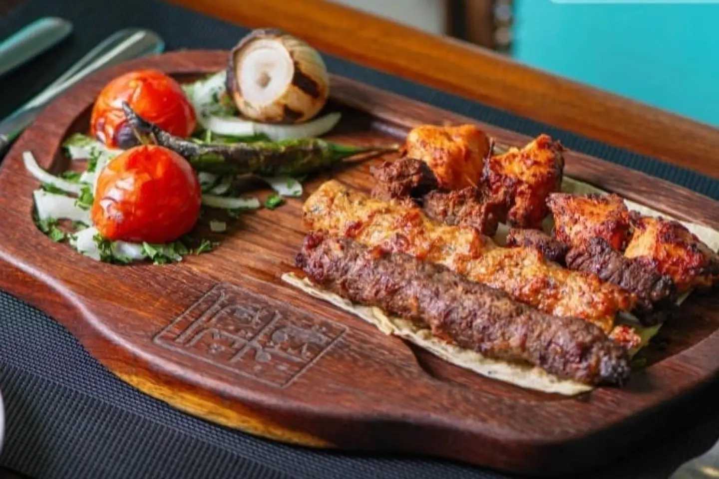 صحن مشاوي مشكلة - لشخص