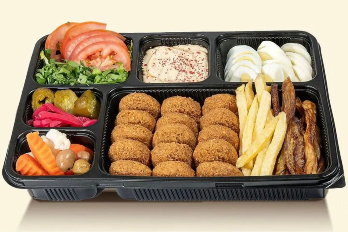 طبق فلافل مشكل - كبير