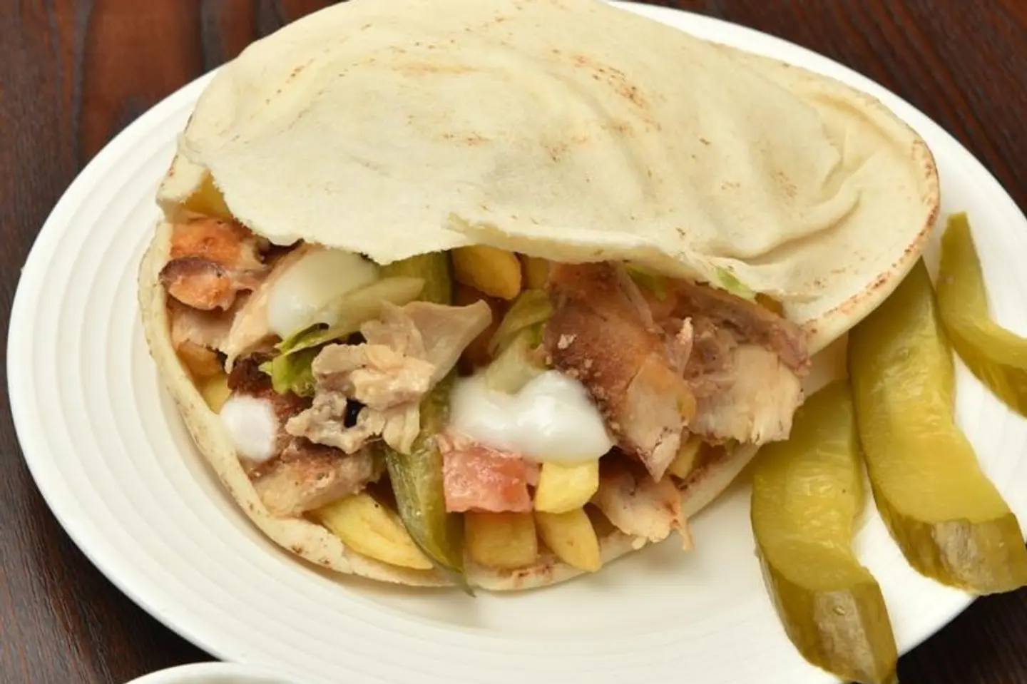 Chicken Shawarma - Chicken Sandwich Double