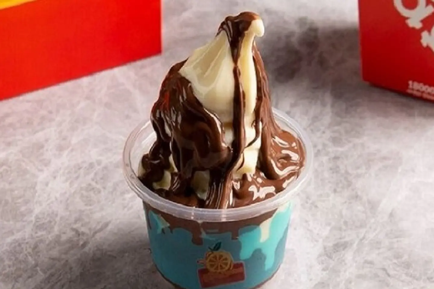 Nutella Crispy Ice Cream - Large