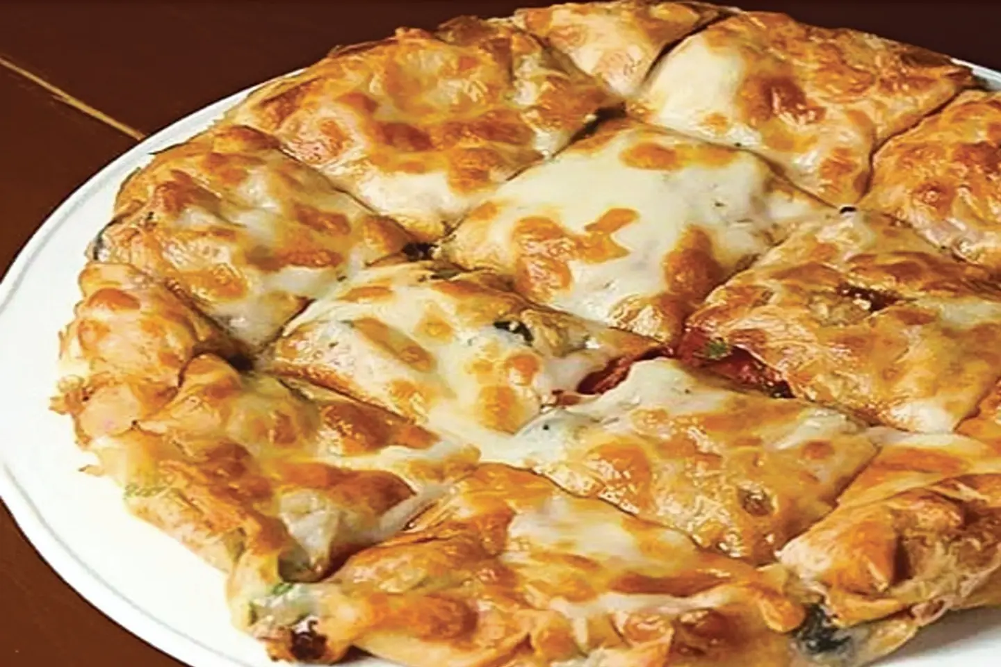 White Cheese And Vegetable Pie - Large