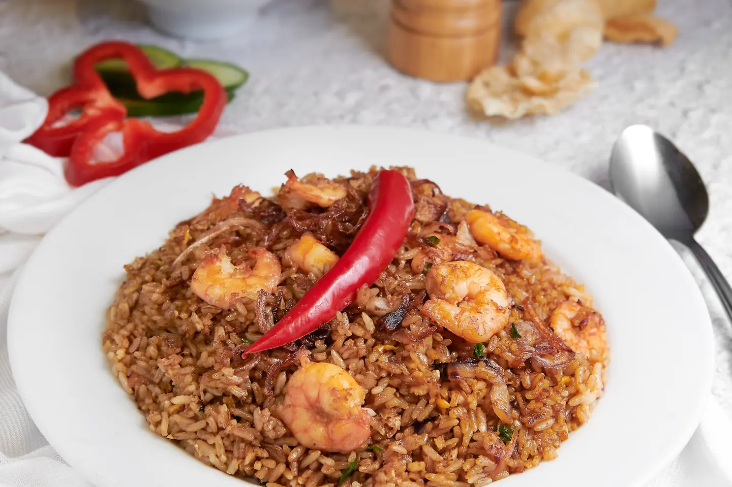 رز مقلي خاص - سادة