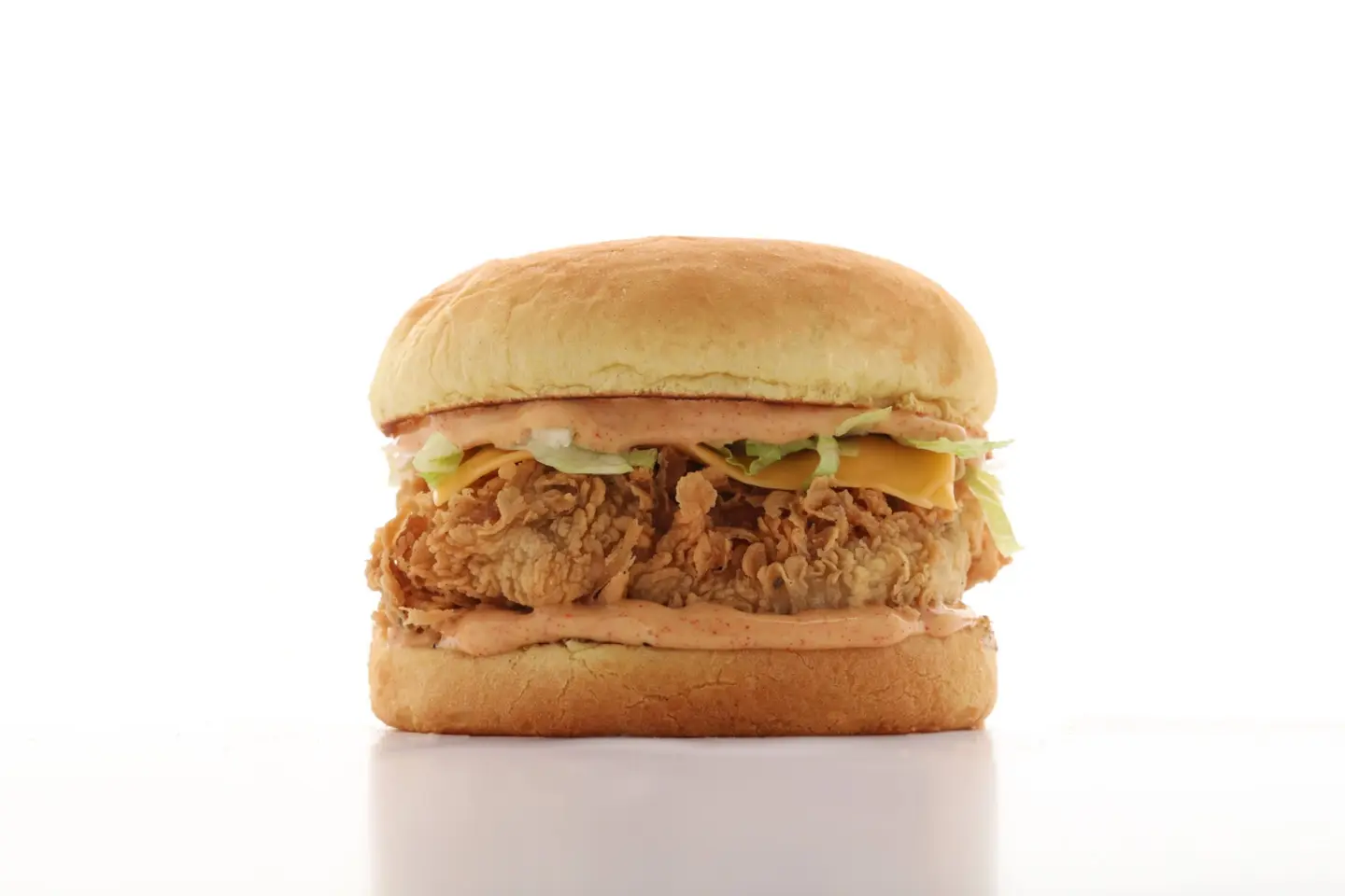 برجر كرسبي دجاج - ساندوتش