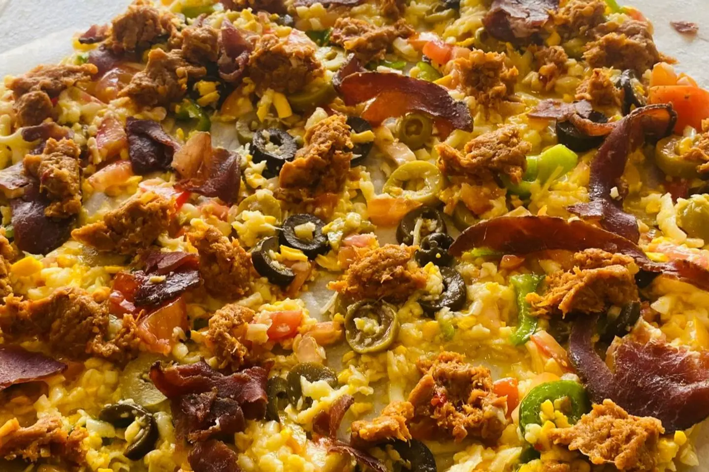 Sausage And Basturma Pie - Medium