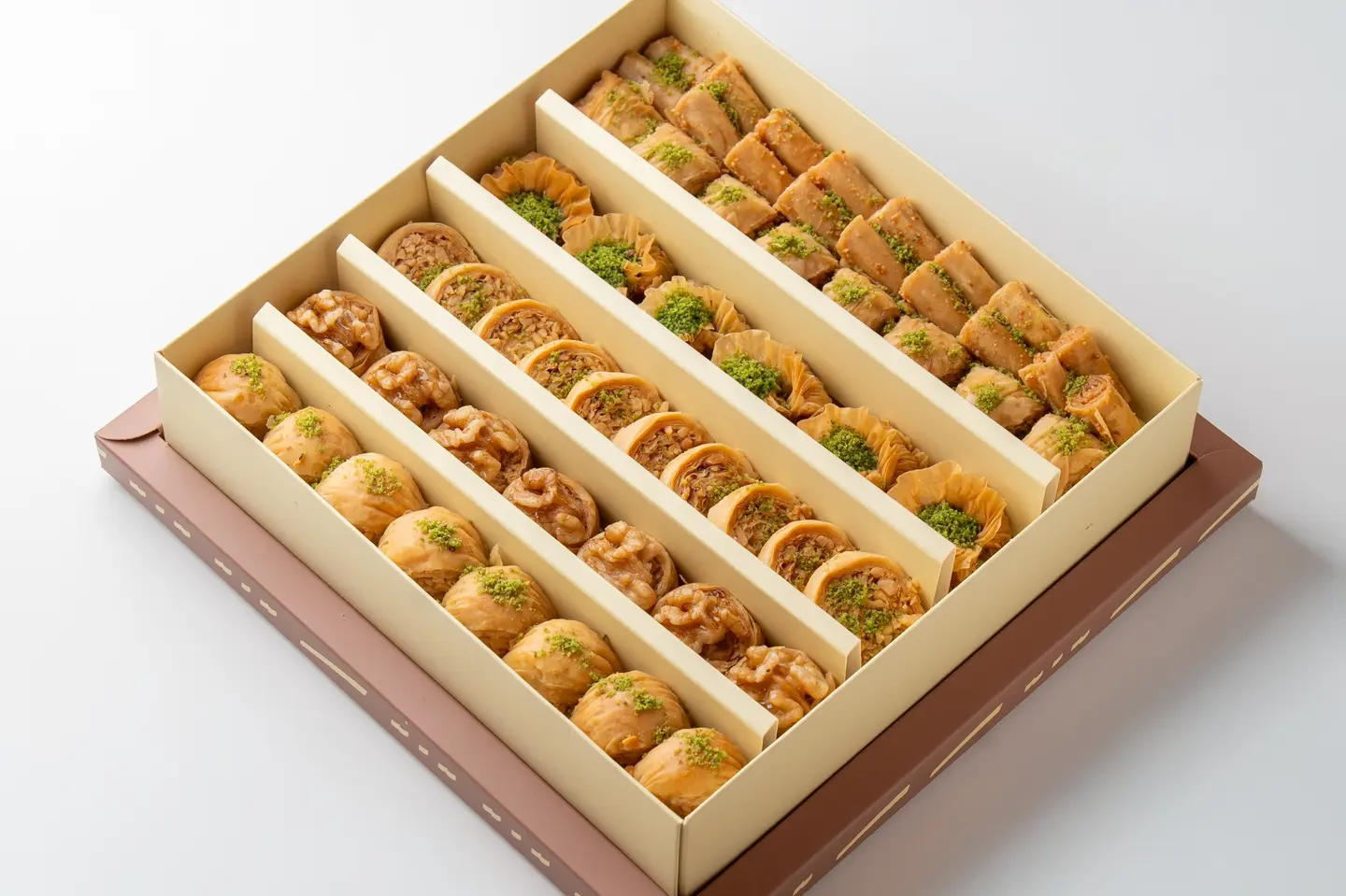 بقلاوة الأكابر - حجم سيچِنتشر