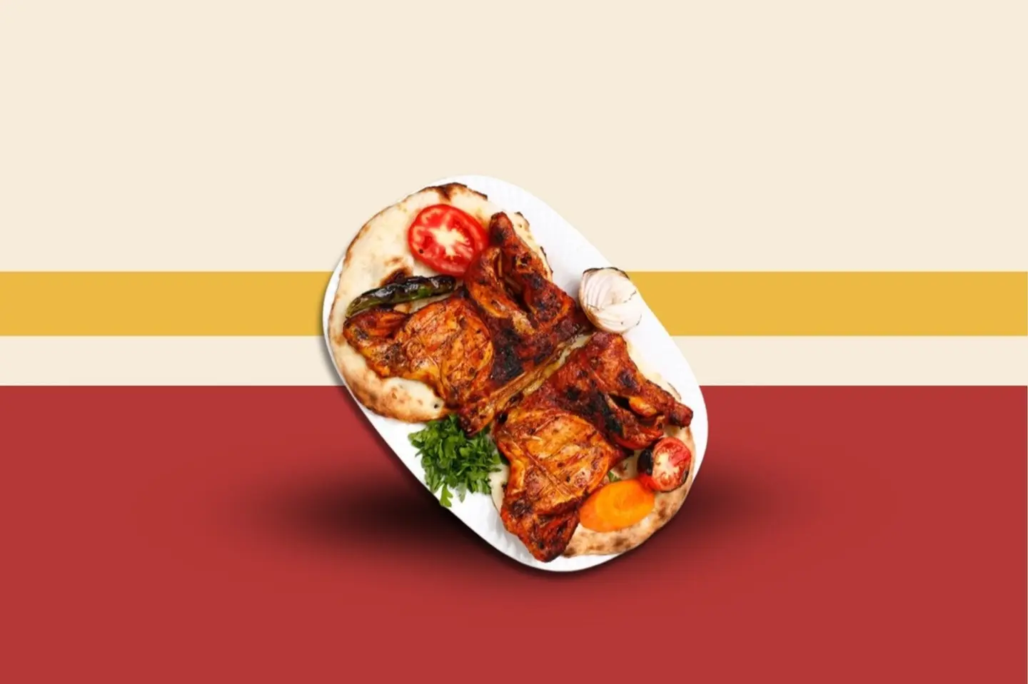 Charcoal Chicken Plain - Whole Charcoal Grilled Chicken Plain