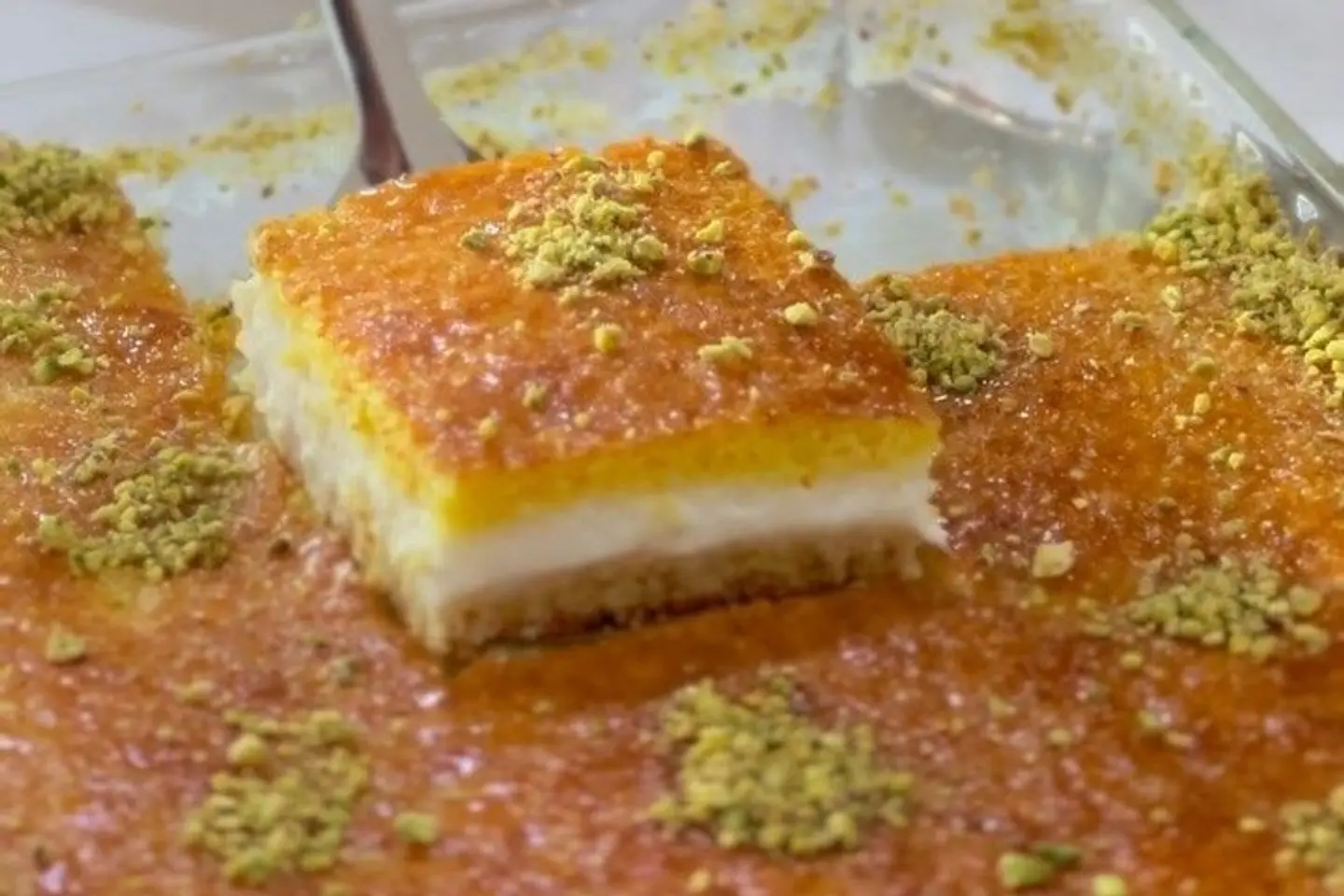 بسبوسة قشطة - ربع كيلو