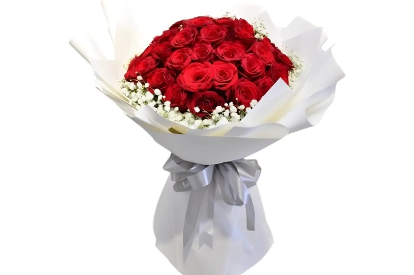 Petal Perfection - With Red Wraping Paper