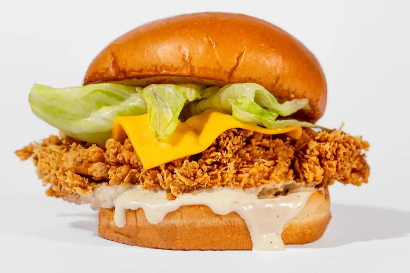 Crispy Chicken Fillet Burger - Single