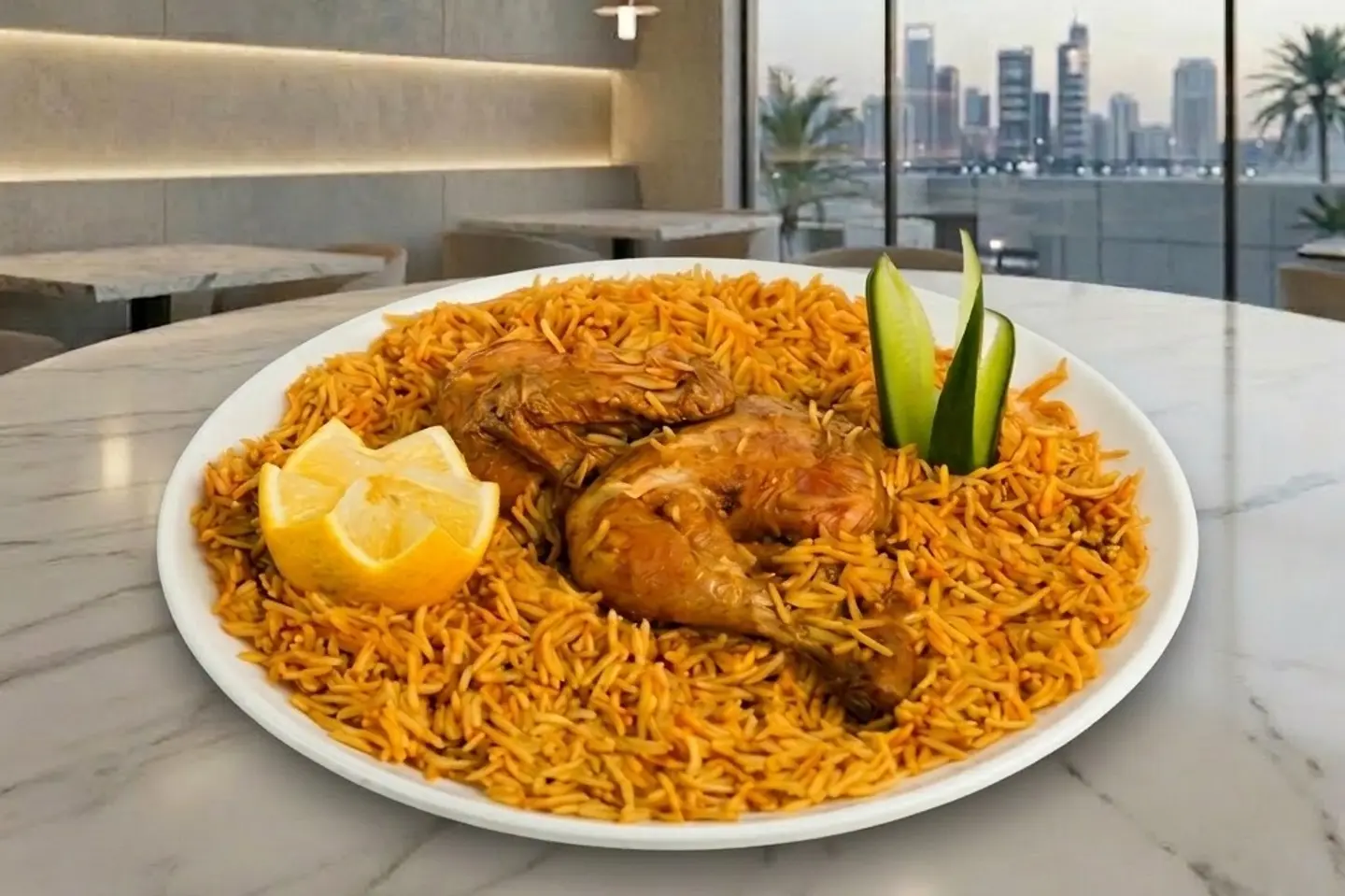 دجاج مضغوط - نص حبة دجاج