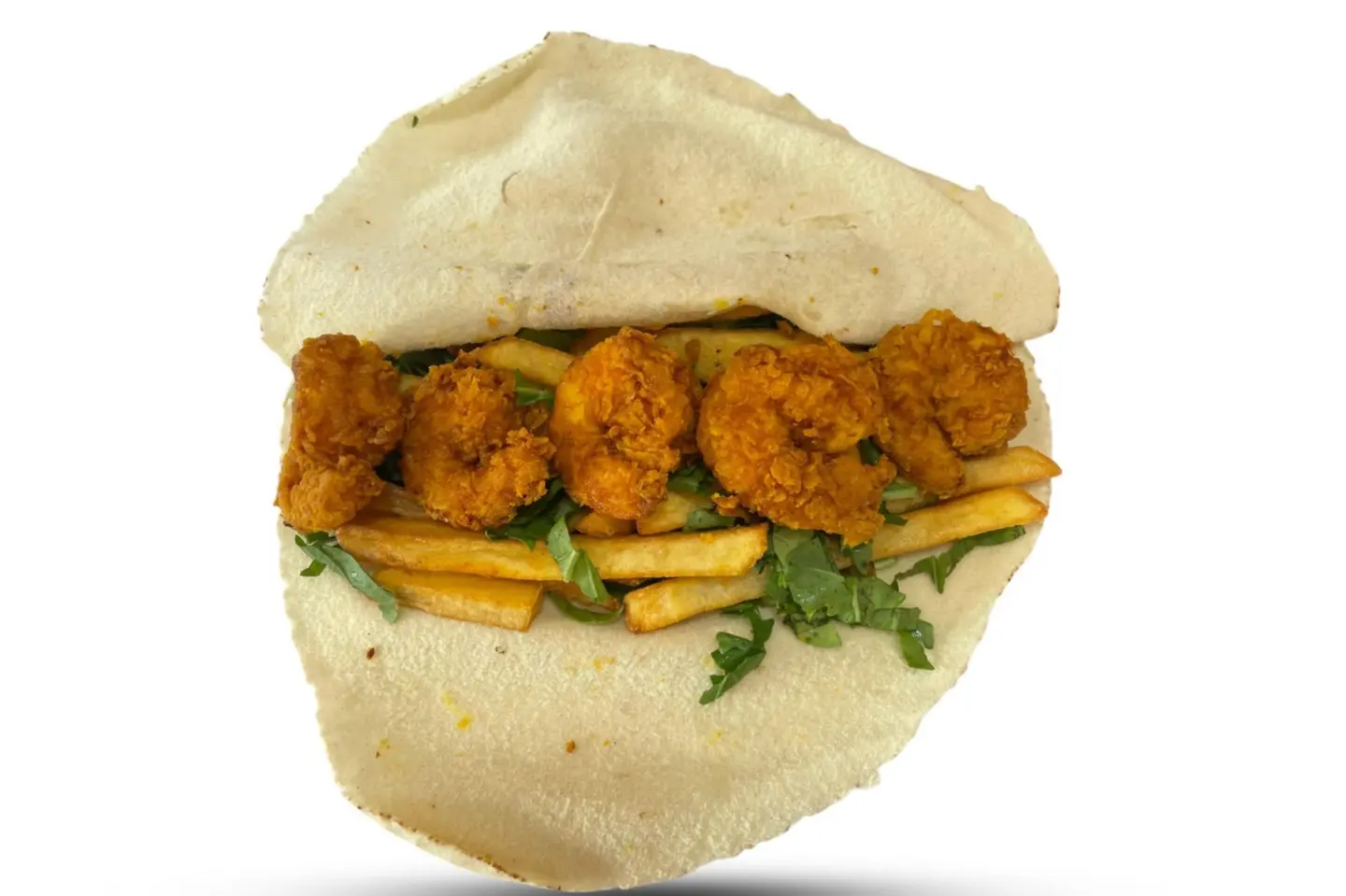 Fried Shrimp Jambo Sandwich - Meal