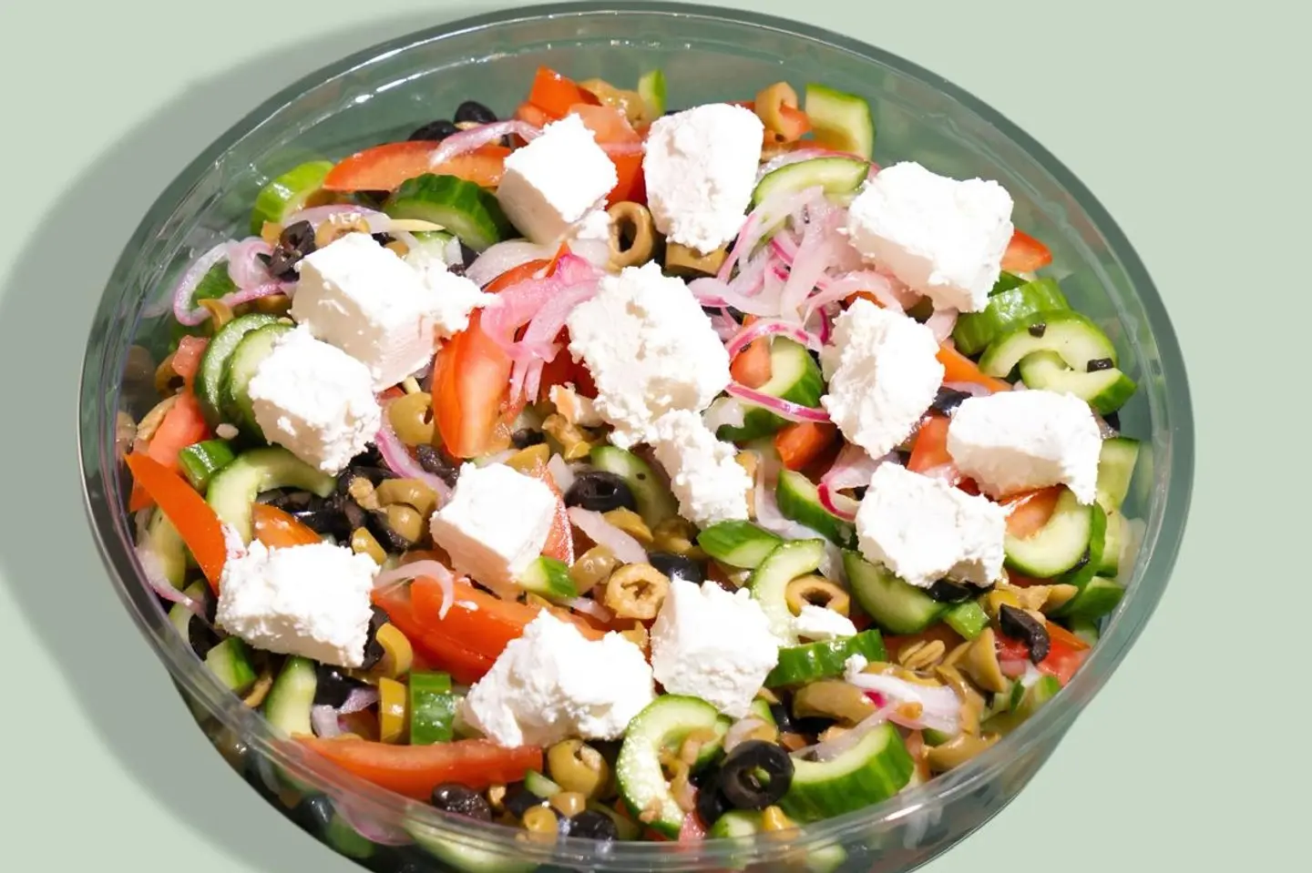 سلطة يونانية - صغير