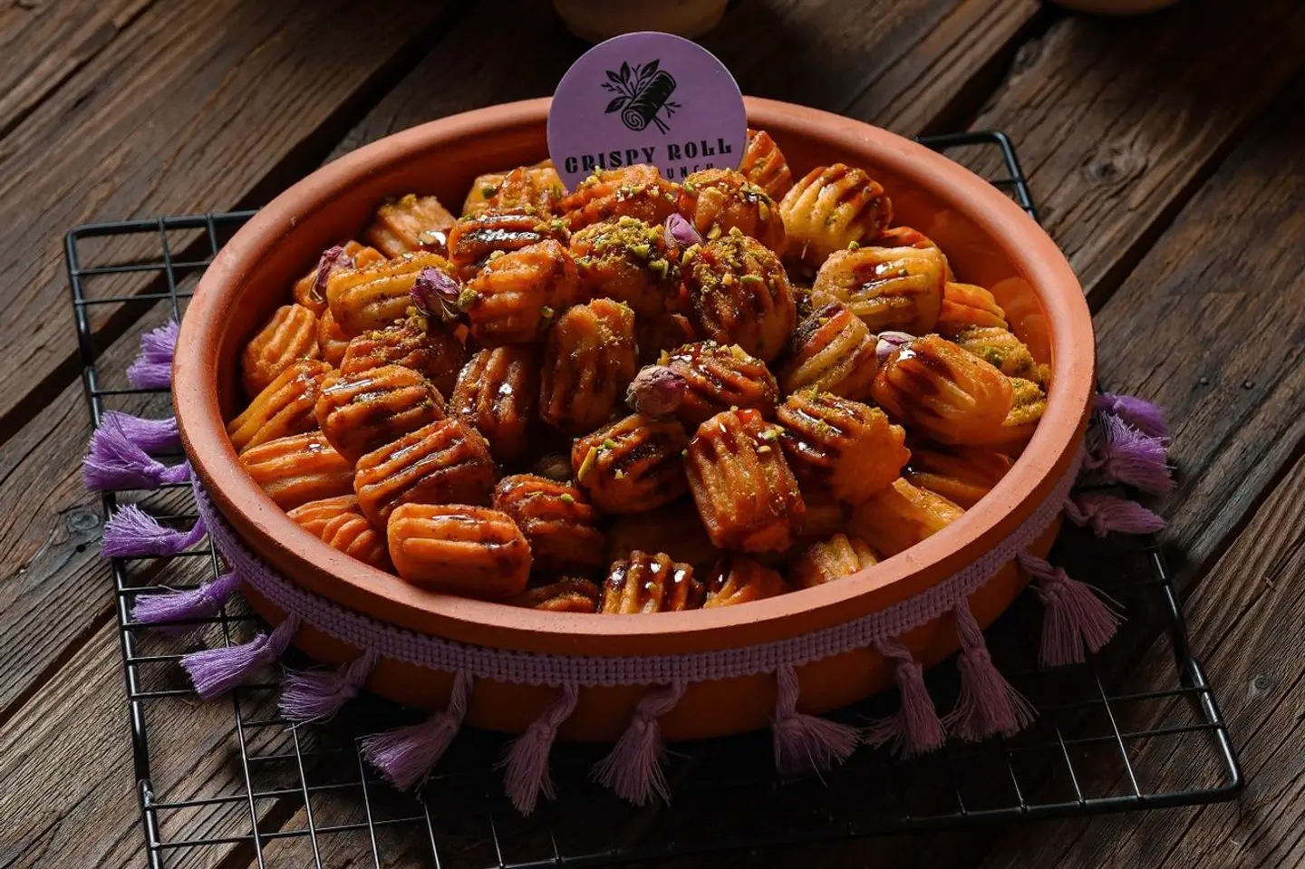 Mini Churros With Date Molasses - 50 Pieces Fried