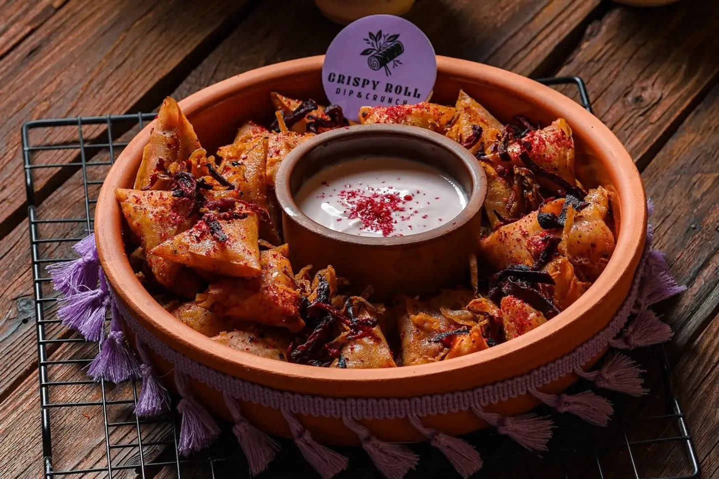 Musakhan Samosa - 25 Pieces