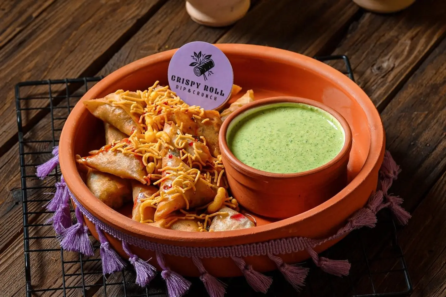 Vegetable & Potato Samosa - 50 Pieces