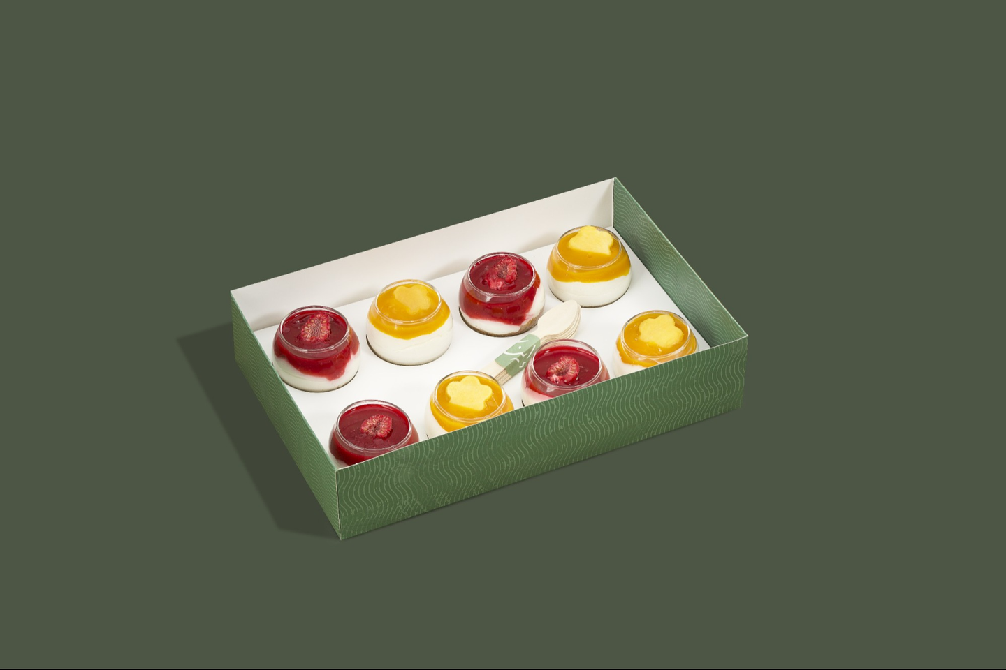 Blueberry And Mango Cheese - Mixed 4 Mangoes + 4 Berries
