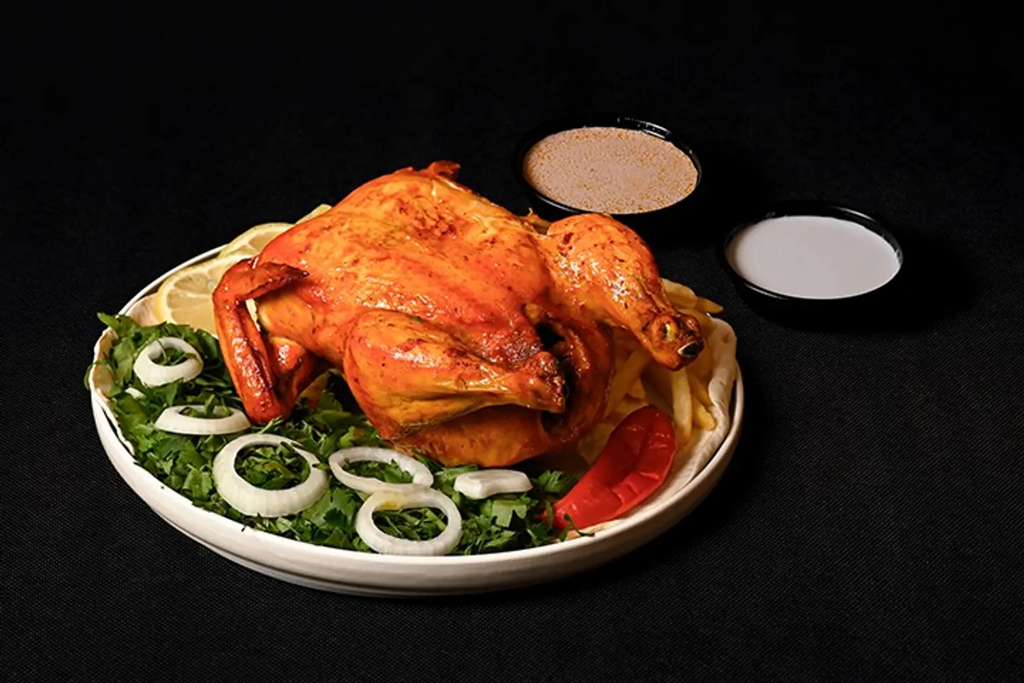 دجاج مندي سادة - حبة دجاج