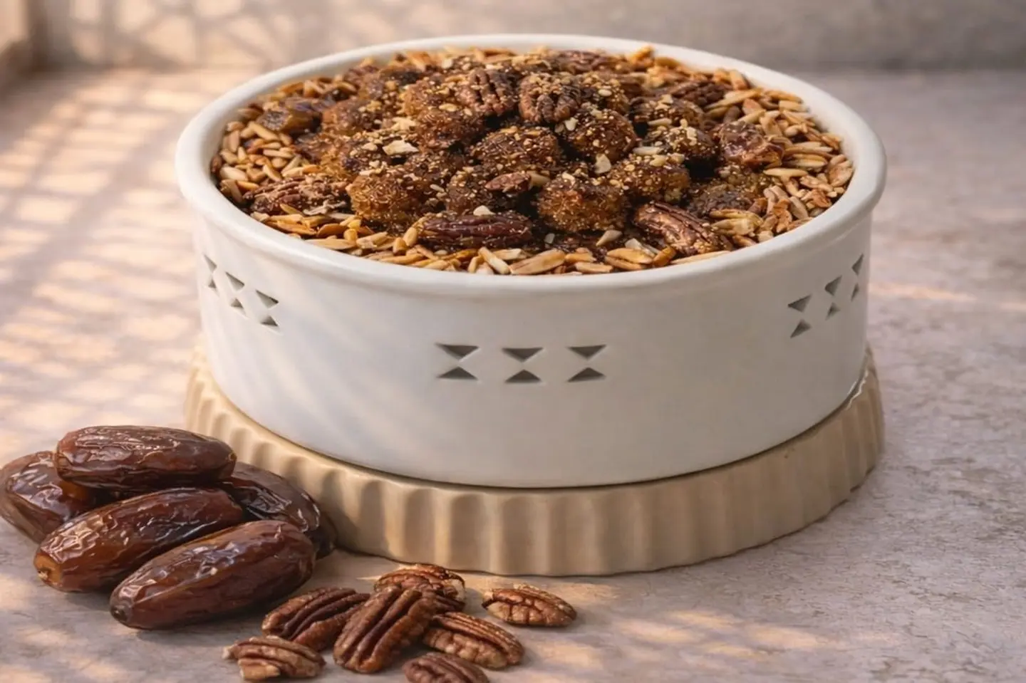 بودينغ التمر بالكراميل - كبير