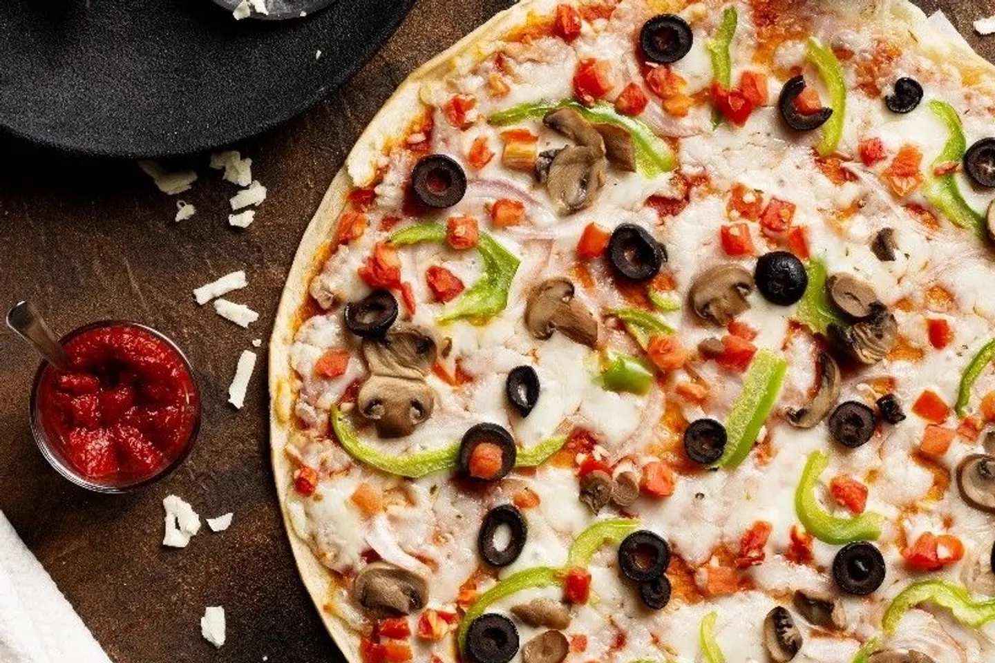Vegetable Pizza - Small 24 Cm