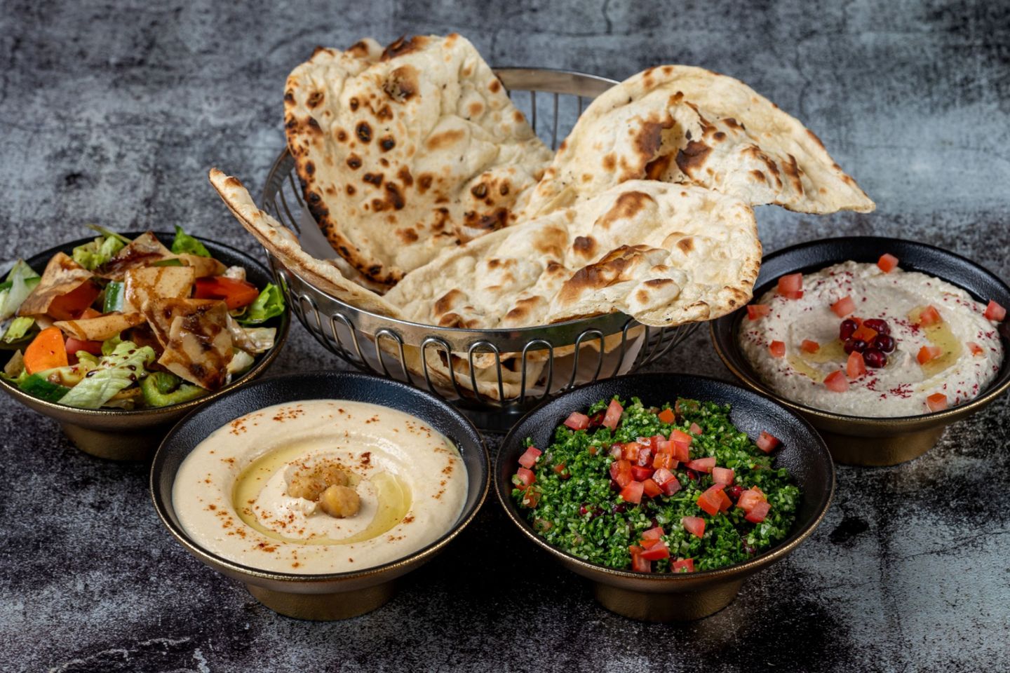 صحن مقبلات مشكل  - صغير