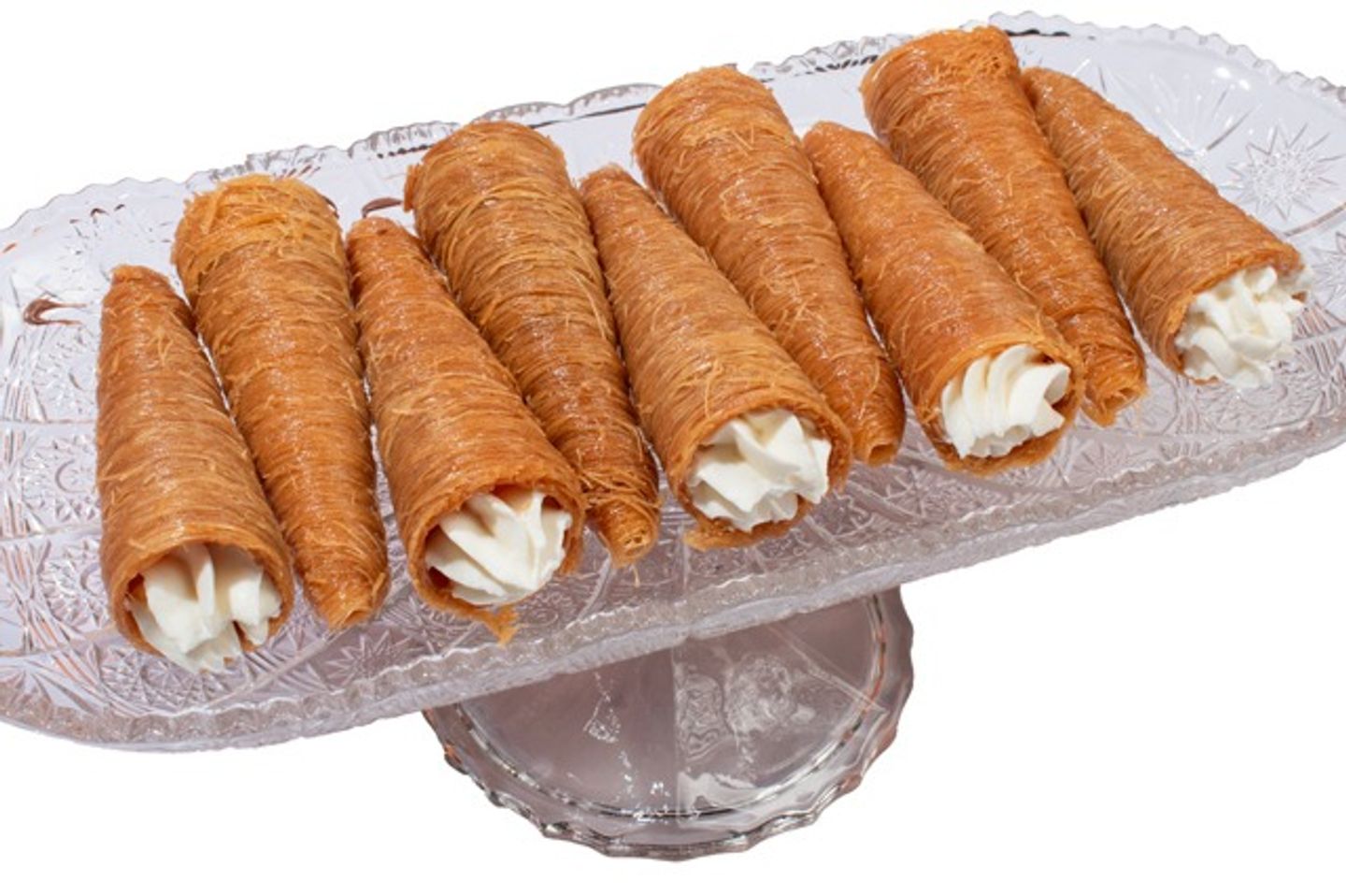 Kunafah Cones With Cream  - Small