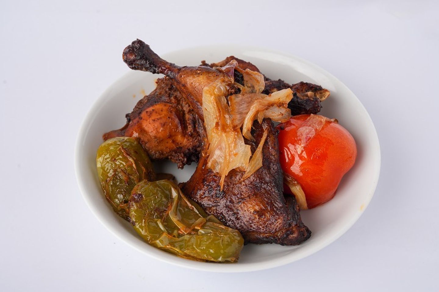 دجاج باربكيو - دجاج باربكيو-نص دجاجة