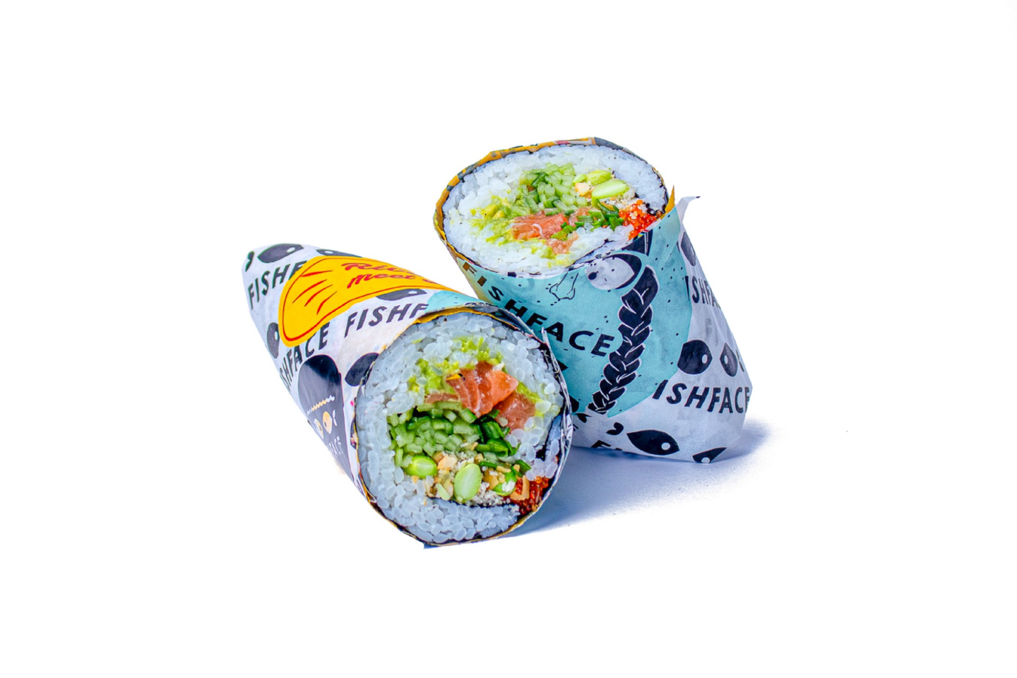 Crunchy Salmon (Sashimi ) Burrito - Small