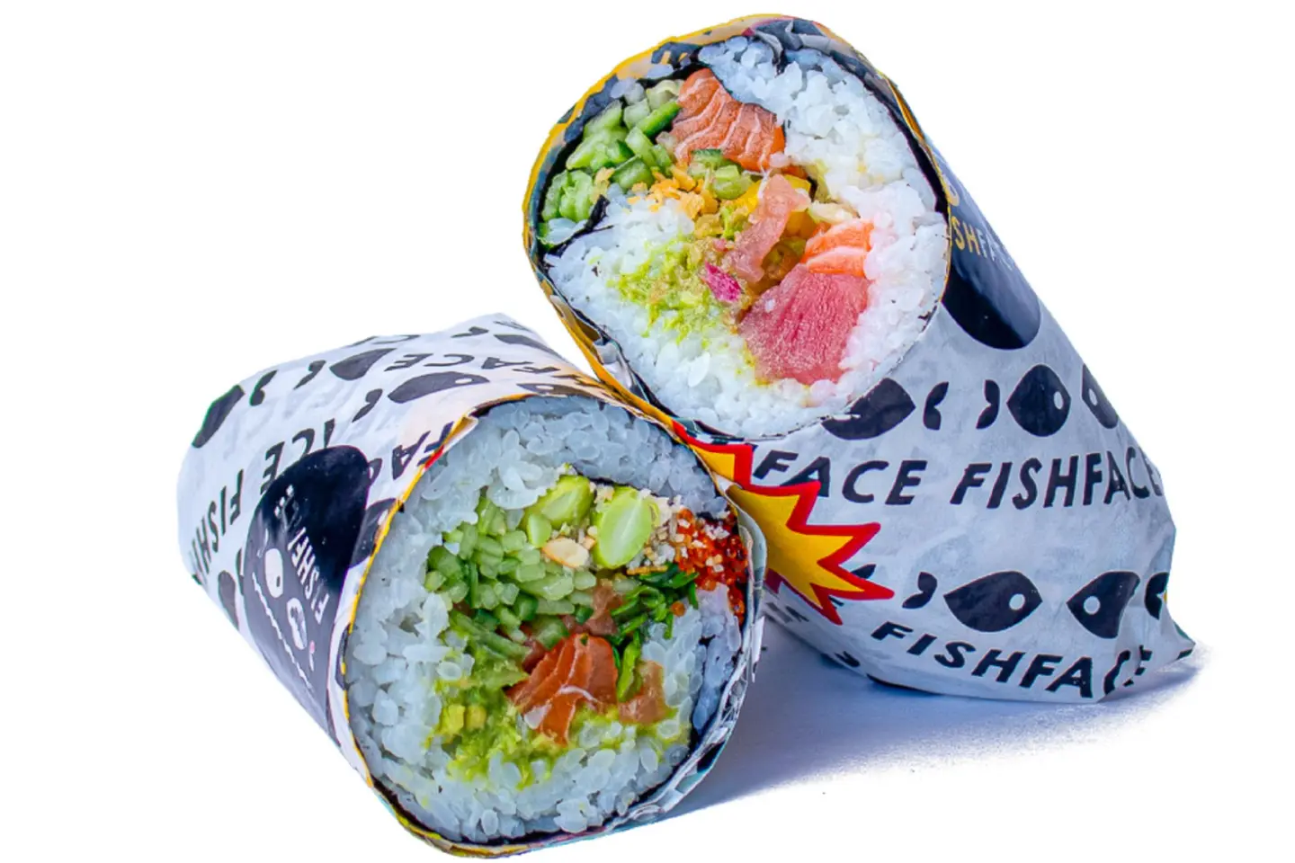 Salmon Tuna (Sashimi) Burrito - Small