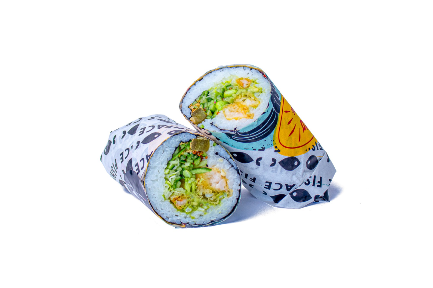 Curry Shrimp Tempura Burrito - Small