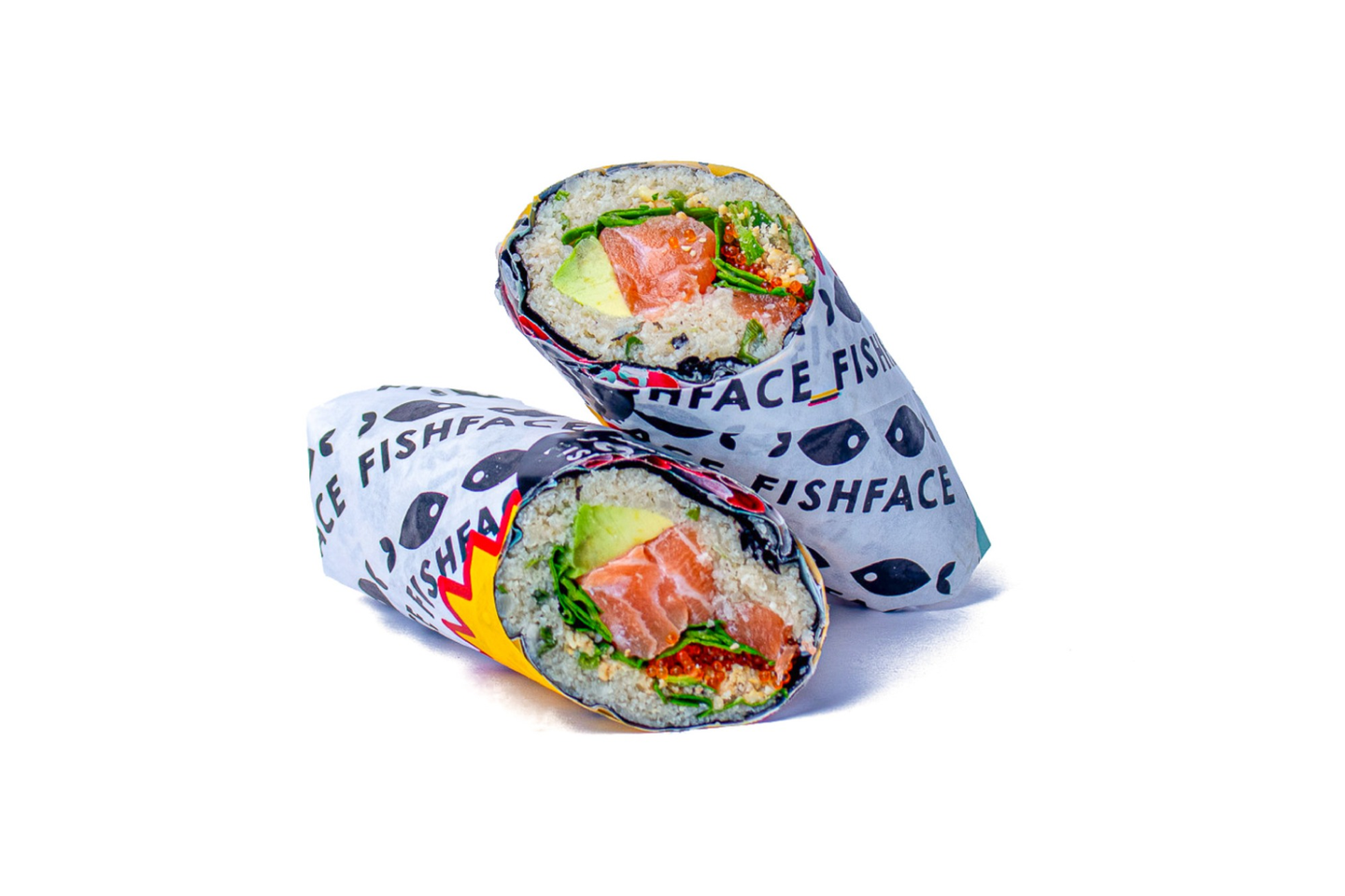 Keto Salmon ( Sashimi) Burrito - Small