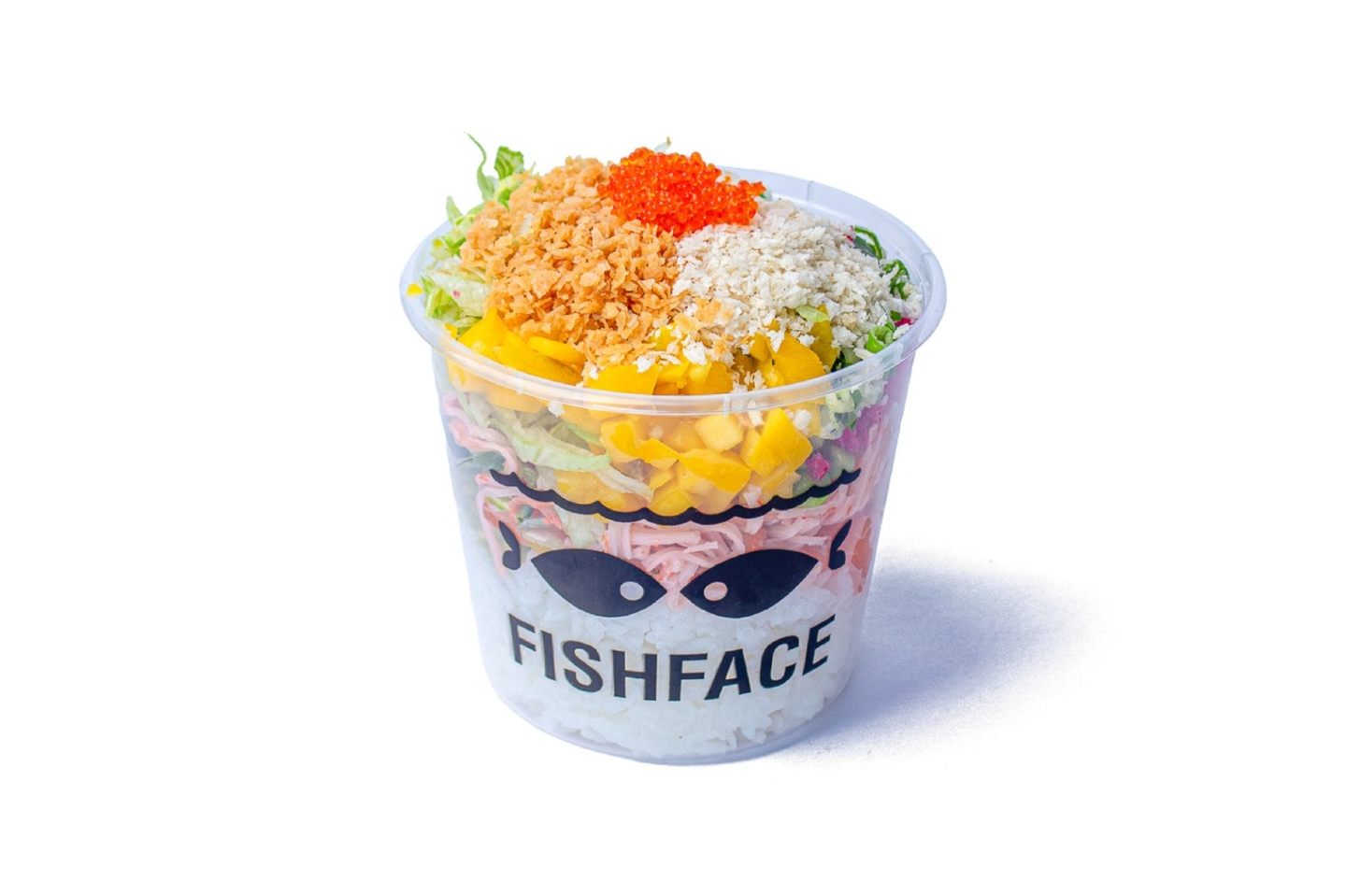 Salmon Kani Honey Glaze Poke - Small