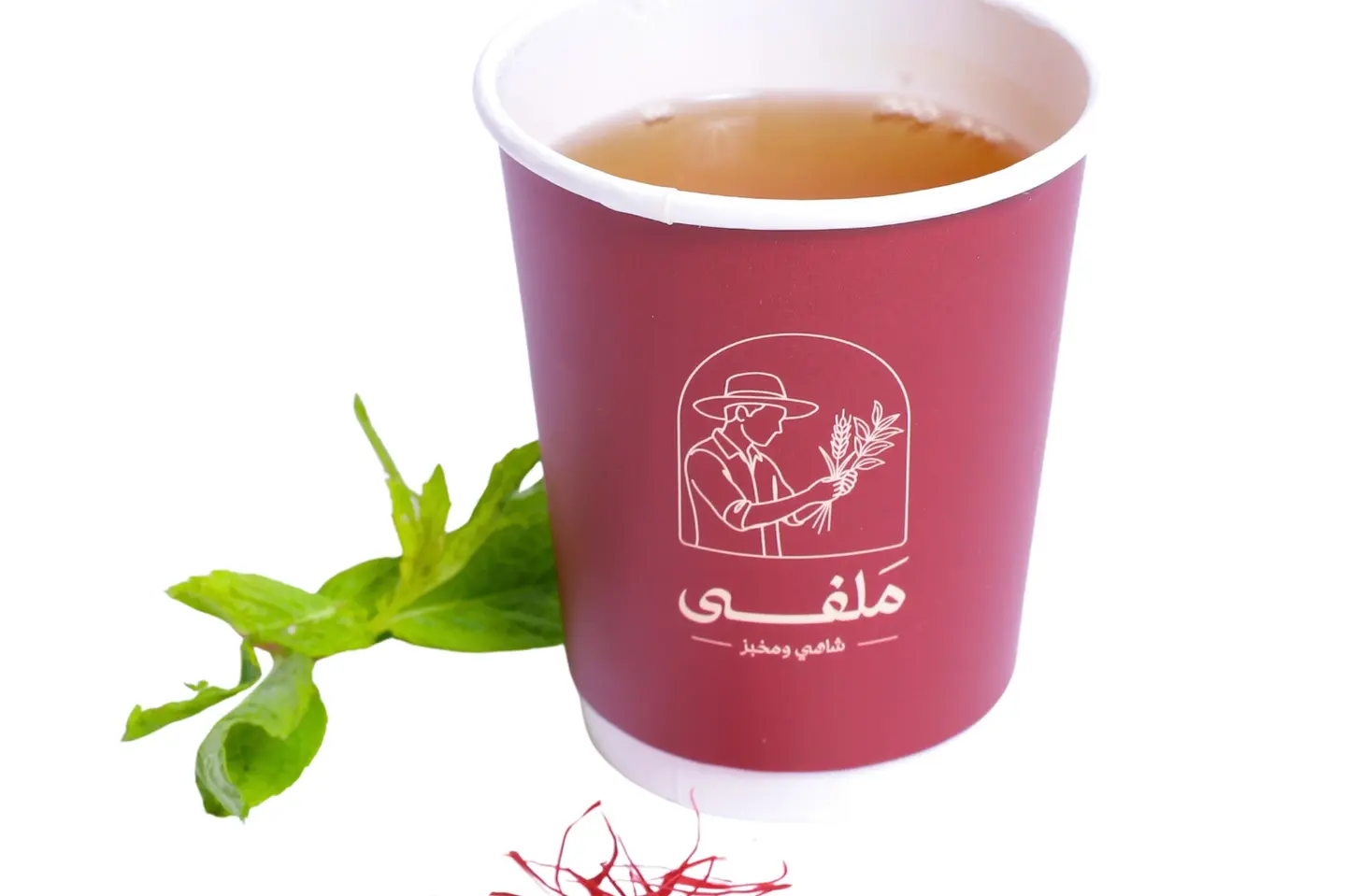 Mint With Saffron - Medium Cup