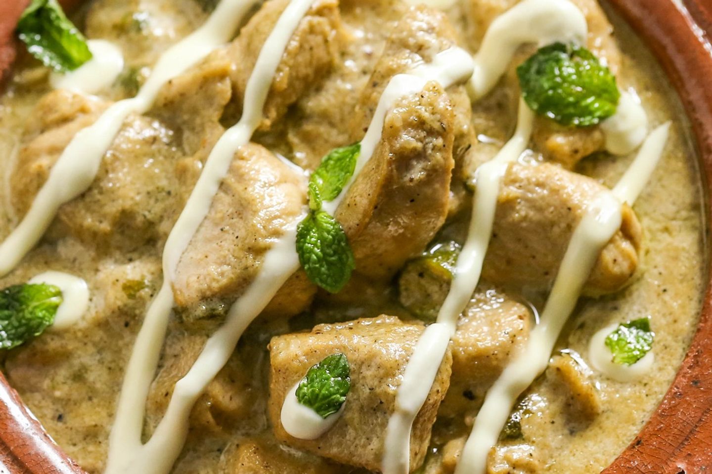 Chicken Handi White - Half Kg For 2 People