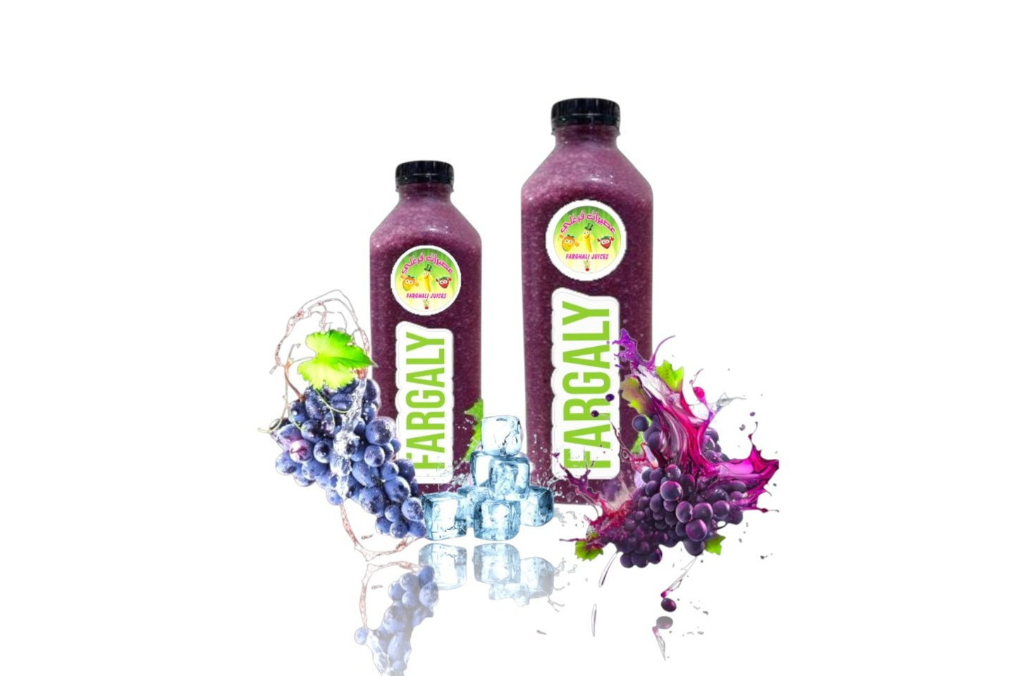 عصير عنب - وسط