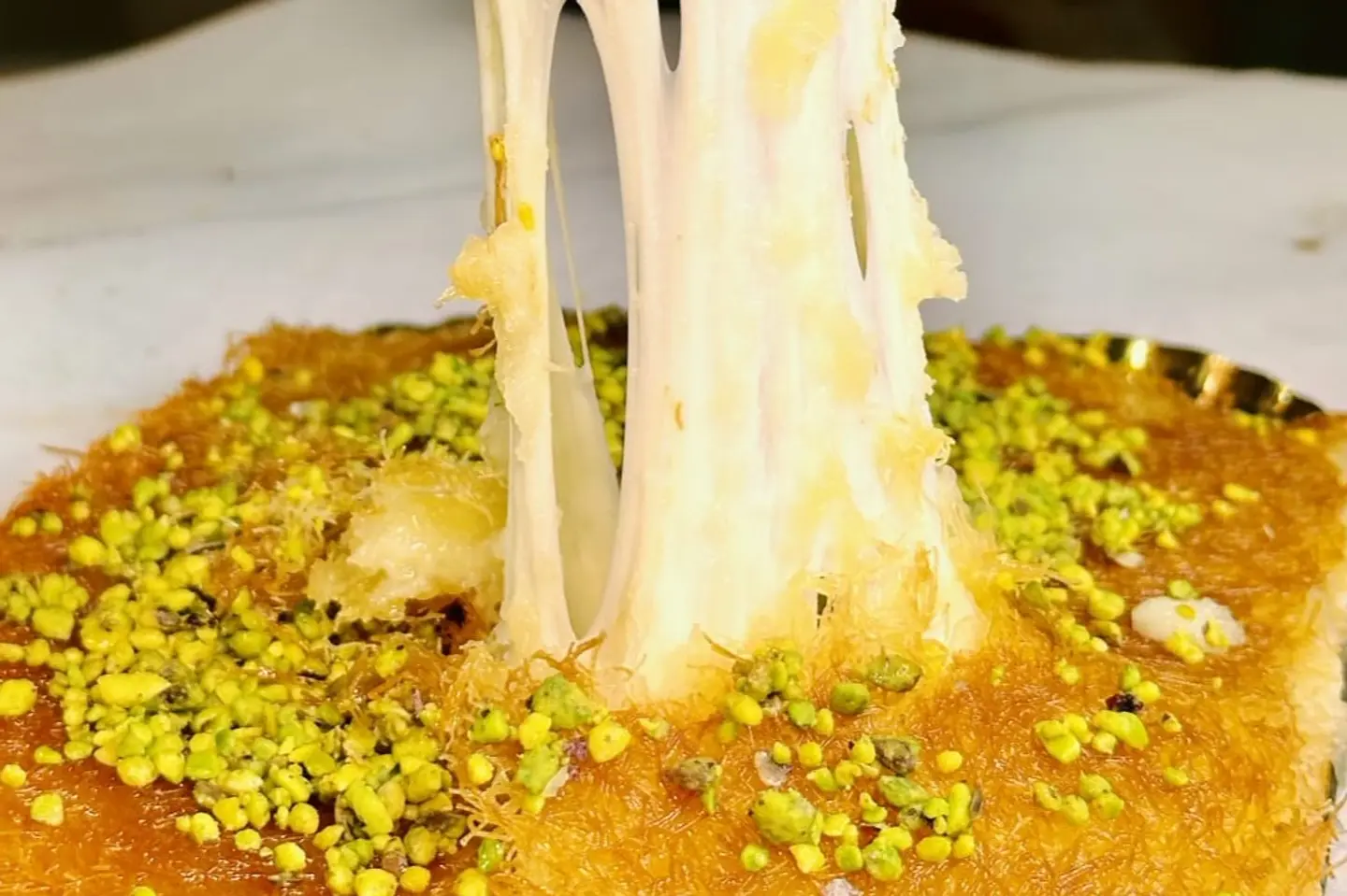 Coarse Kunafah With Nabulsi Cheese - Small
