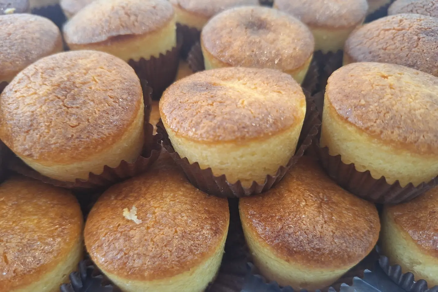 Mini Basbousah With Kiri Cheese - Small