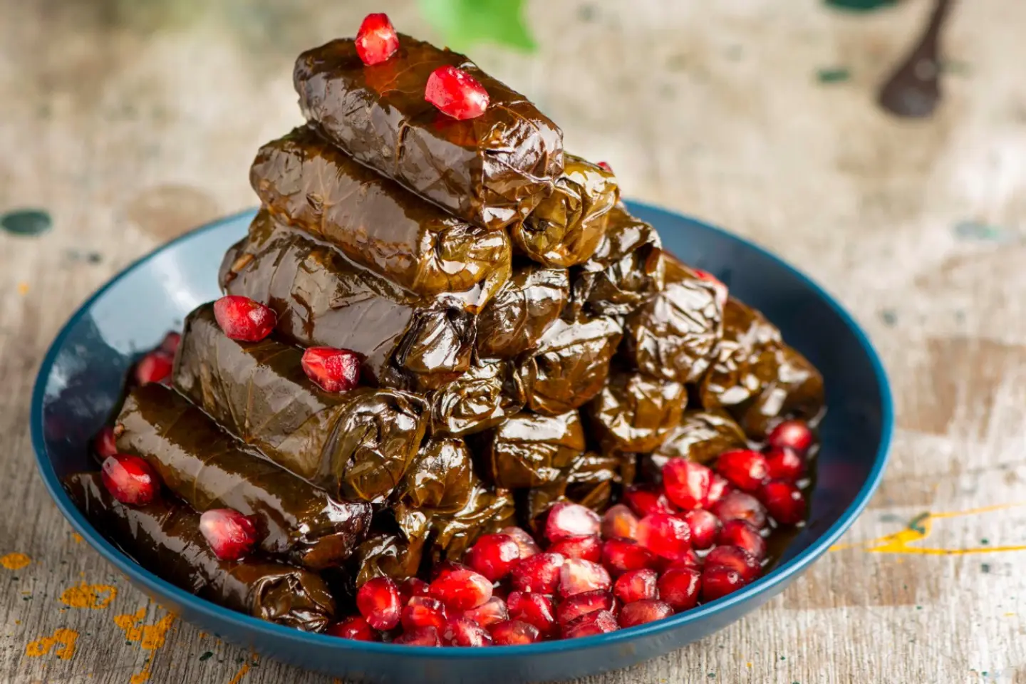 Grape Leave With Pomegranate Molasses - 5 Pieces