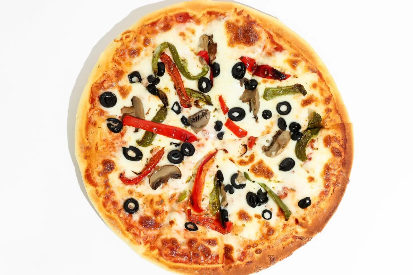 بيتزا الخضار المشوية - كبير