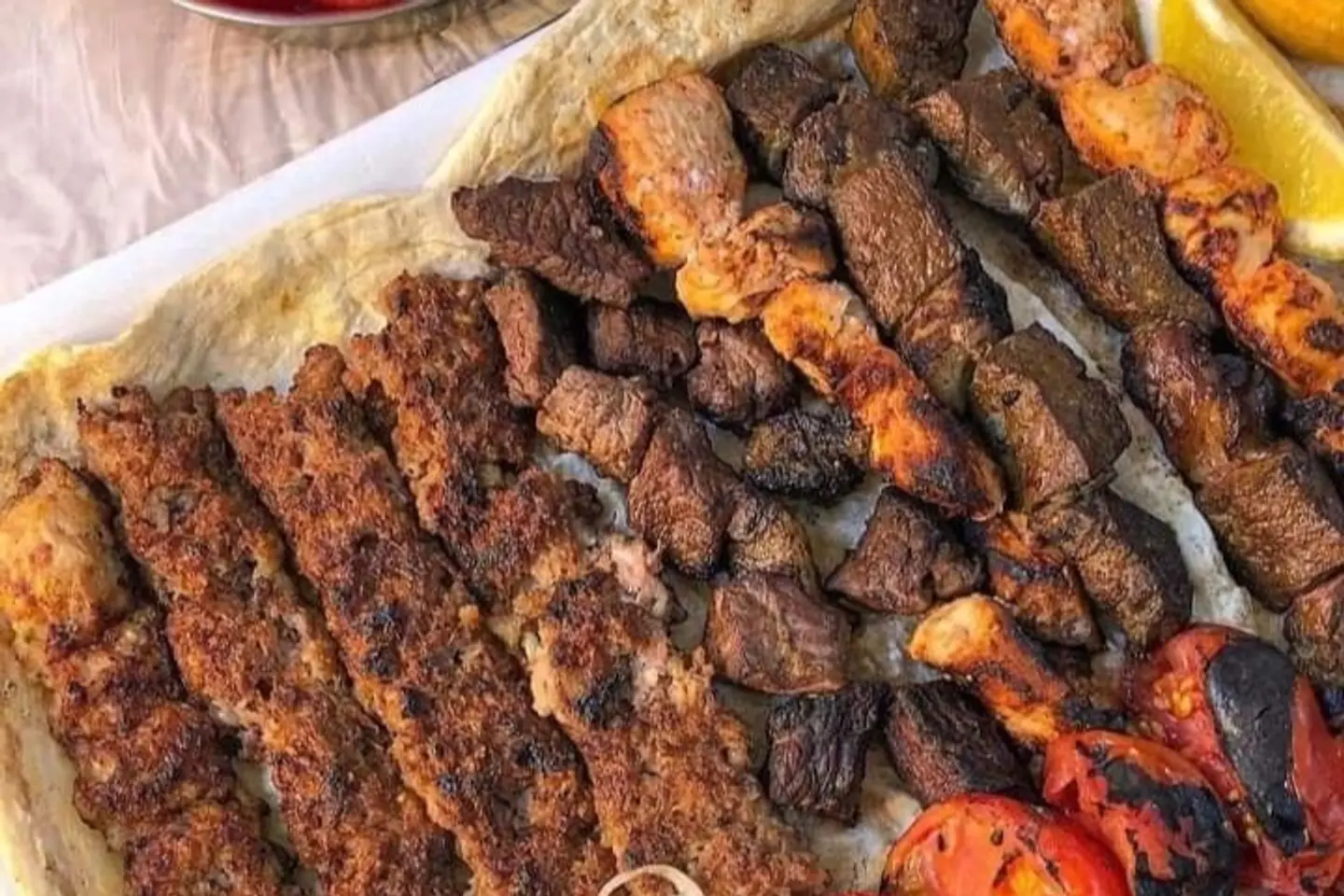 صينية مشويات - صينية مشويات-كبير