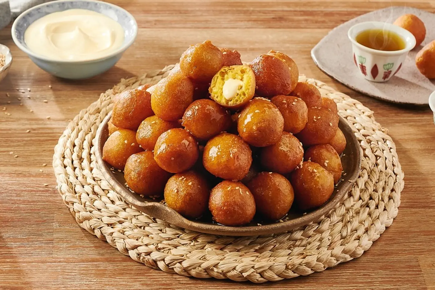 لقيمات بحشوة الجبن - صغير