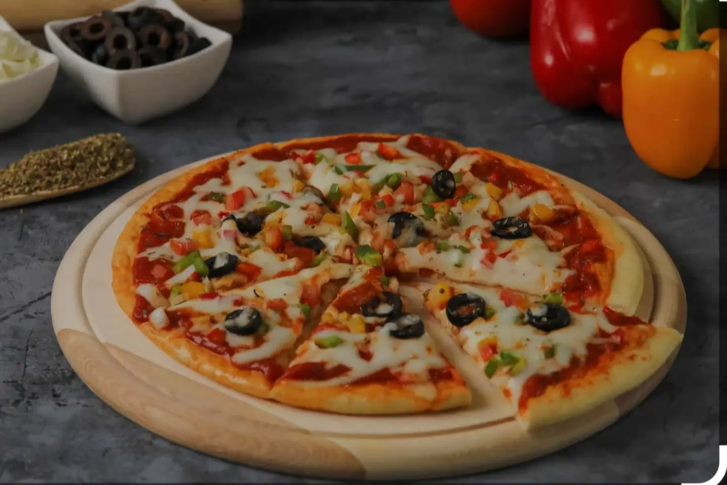 Vegetable Pizza - Wasat