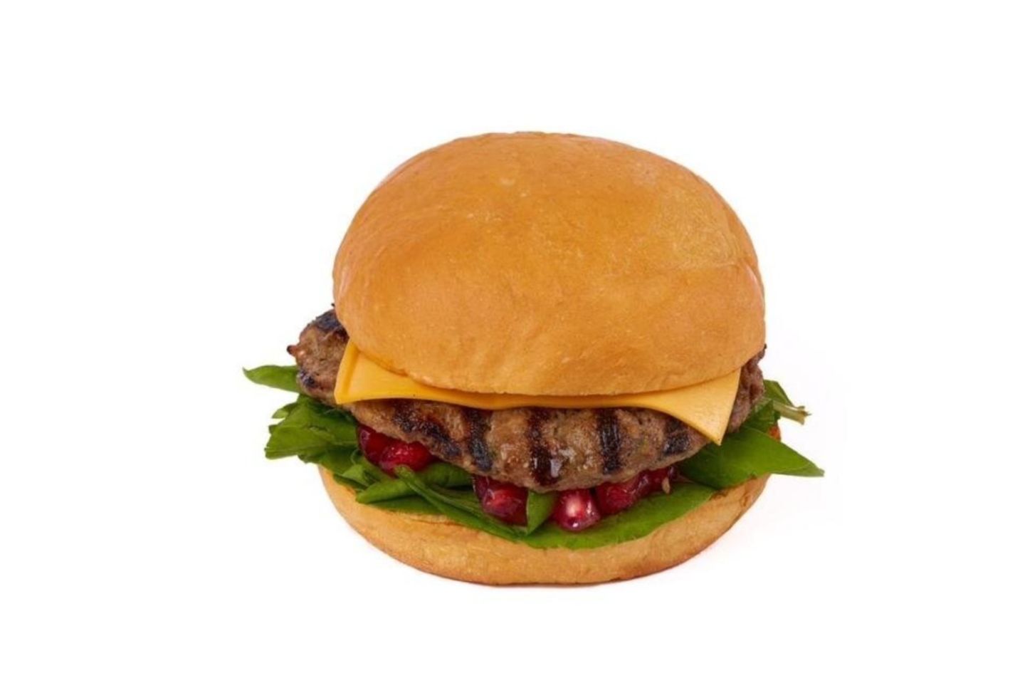 Pomegranate Chicken Burger - Sandwich